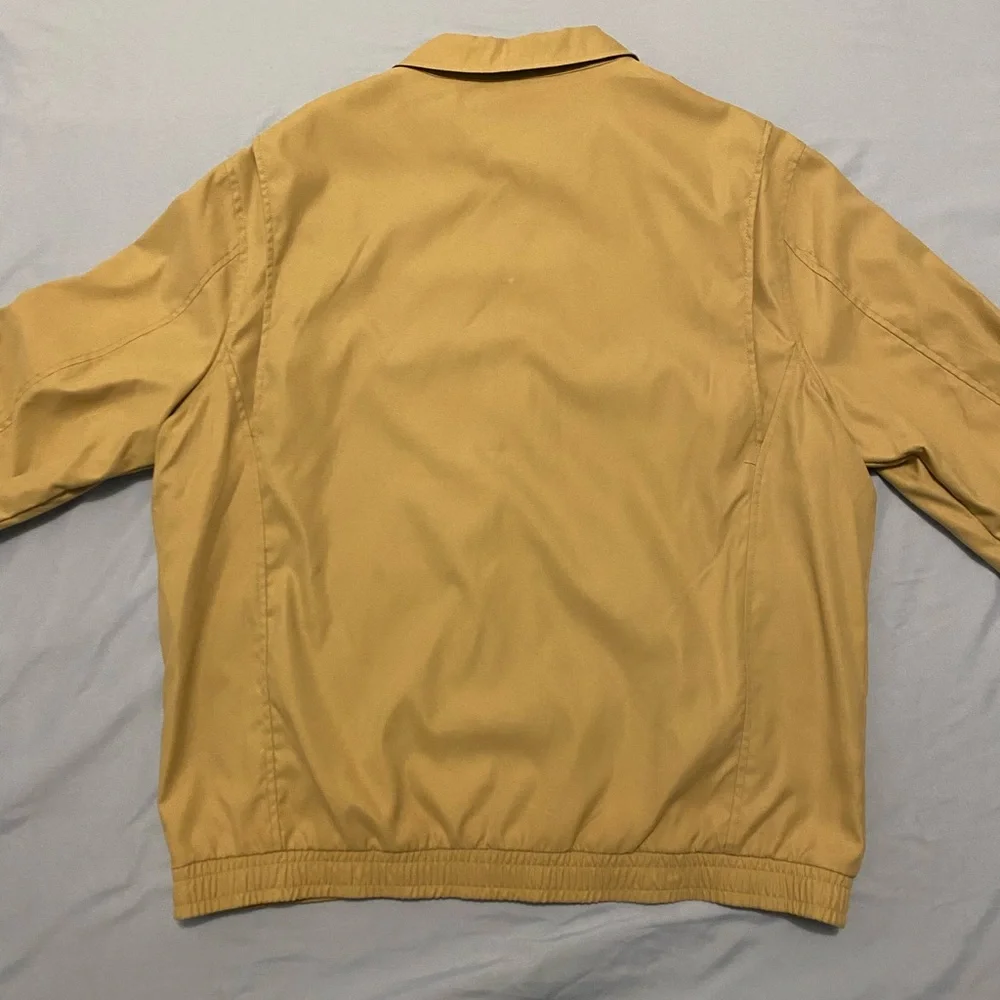 Polo Ralph Lauren Men’s Bi-Swing Jacket Windbreaker Khaki Tan Brown Large - Picture 12 of 14